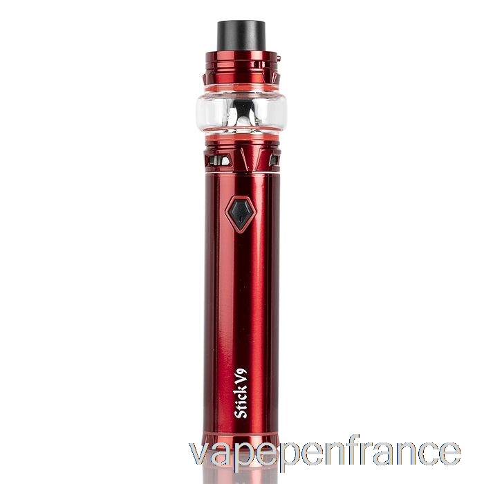 Smok Stick V9 & Stick V9 Max 60w Kit De Démarrage V9 Standard - Stylo Vape Rouge